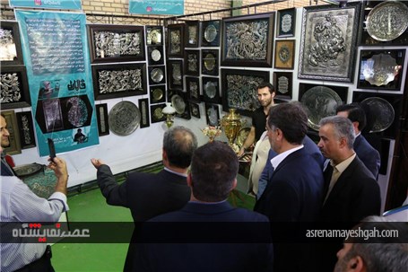 افتتاح سومین نمایشگاه ملی میراث فرهنگی صنایع دستی وگردشگری استان اردبیل