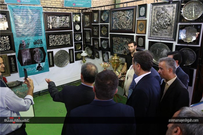 افتتاح سومین نمایشگاه ملی میراث فرهنگی صنایع دستی وگردشگری استان اردبیل