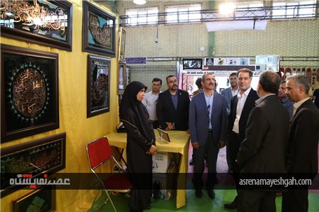 افتتاح سومین نمایشگاه ملی میراث فرهنگی صنایع دستی وگردشگری استان اردبیل