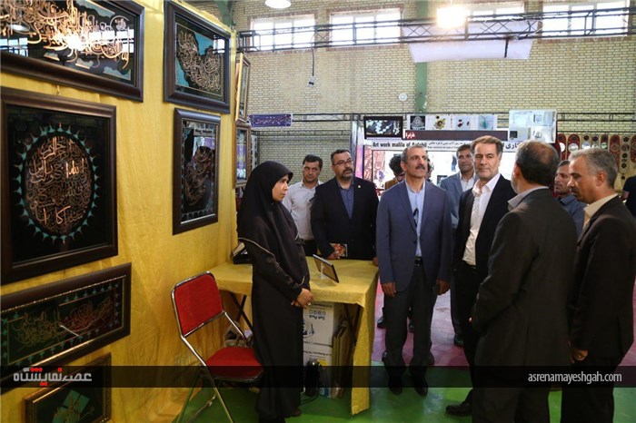 افتتاح سومین نمایشگاه ملی میراث فرهنگی صنایع دستی وگردشگری استان اردبیل