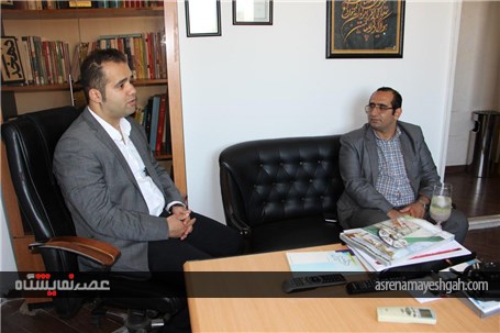 زارش تصویری از دیدار مدیرعامل شرکت نمایشگاه بین المللی استان قزوین با اصحاب رسانه به مناسبت روز خبرن