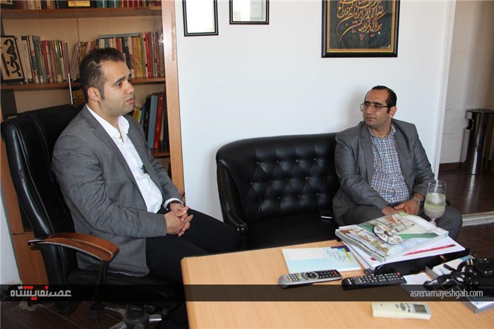 زارش تصویری از دیدار مدیرعامل شرکت نمایشگاه بین المللی استان قزوین با اصحاب رسانه به مناسبت روز خبرن