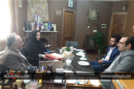 زارش تصویری از دیدار مدیرعامل شرکت نمایشگاه بین المللی استان قزوین با اصحاب رسانه به مناسبت روز خبرن