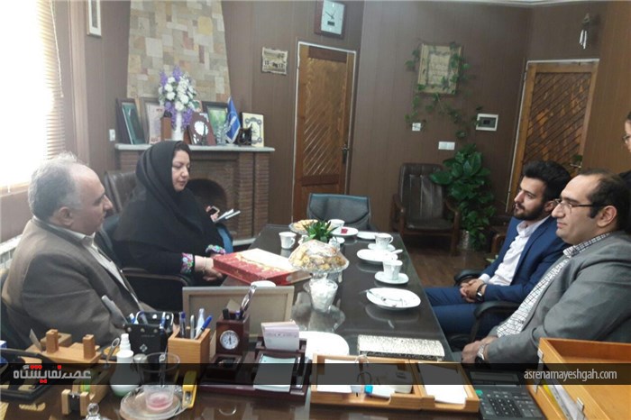 زارش تصویری از دیدار مدیرعامل شرکت نمایشگاه بین المللی استان قزوین با اصحاب رسانه به مناسبت روز خبرن