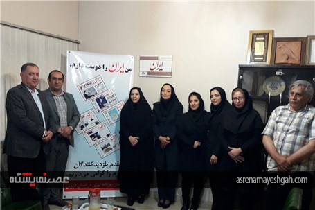 زارش تصویری از دیدار مدیرعامل شرکت نمایشگاه بین المللی استان قزوین با اصحاب رسانه به مناسبت روز خبرن