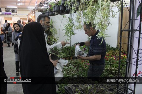 استقبال از نمایشگاه مبلمان و خدمات شهری،گل و گیاه و کیف و کفش چرم