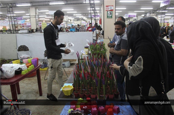 استقبال از نمایشگاه مبلمان و خدمات شهری،گل و گیاه و کیف و کفش چرم