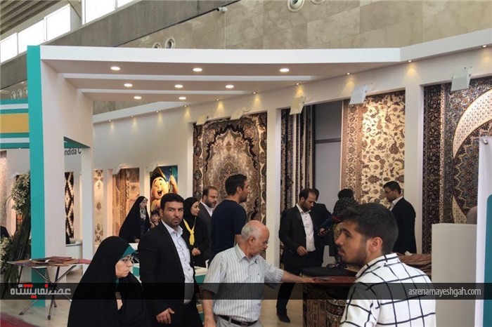 گزارش تصویری از سومین روز نمایشگاه فرش تهران