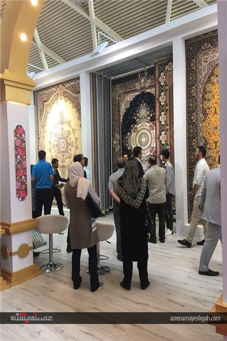 گزارش تصویری از سومین روز نمایشگاه فرش تهران