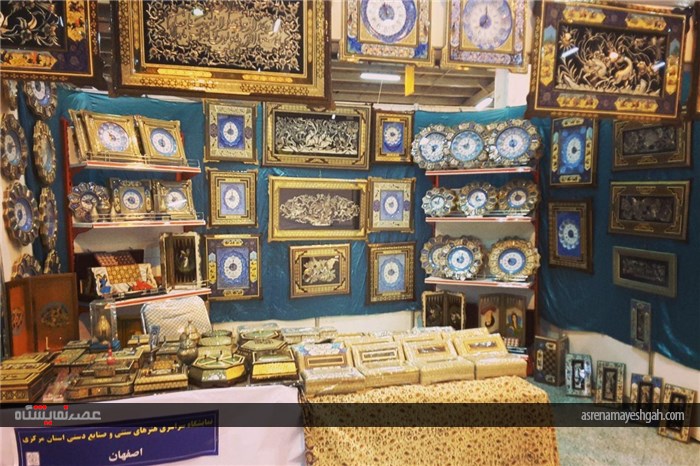 گزارش تصویری از مراسم افتتاح سیزدهمین نمایشگاه صنایع دستی کشور