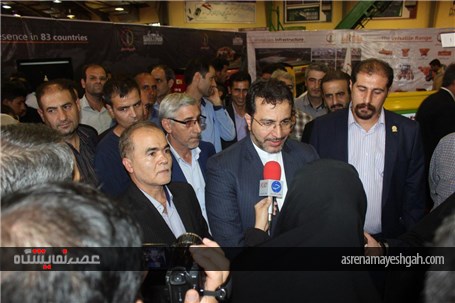گزارش تصویری افتتاح نمایشگاه کشاورزی، مرغداری و دامپروری همدان