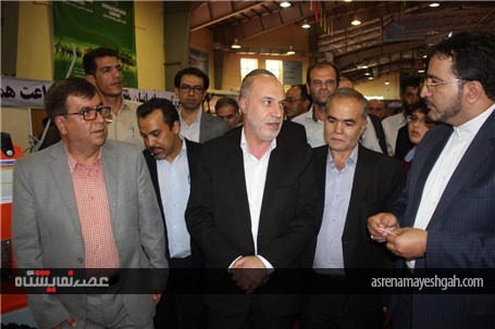 گزارش تصویری افتتاح نمایشگاه کشاورزی، مرغداری و دامپروری همدان