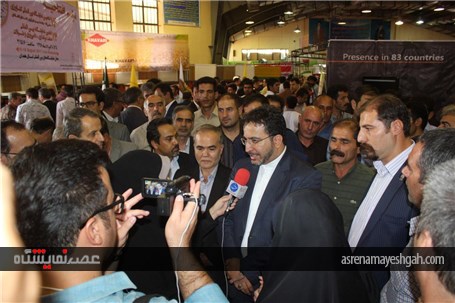 گزارش تصویری افتتاح نمایشگاه کشاورزی، مرغداری و دامپروری همدان