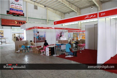 آماده سازی 2 نمایشگاه مادر، نوزاد، کودک و نمایشگاه خدمات و تجهیزات فروشگاهی و فروشگاه های زنج
