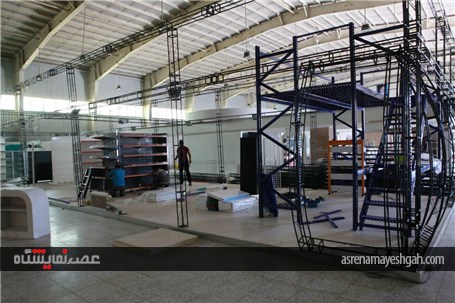 آماده سازی 2 نمایشگاه مادر، نوزاد، کودک و نمایشگاه خدمات و تجهیزات فروشگاهی و فروشگاه های زنج