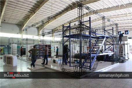 آماده سازی 2 نمایشگاه مادر، نوزاد، کودک و نمایشگاه خدمات و تجهیزات فروشگاهی و فروشگاه های زنج