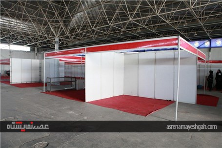 آماده سازی 2 نمایشگاه مادر، نوزاد، کودک و نمایشگاه خدمات و تجهیزات فروشگاهی و فروشگاه های زنج