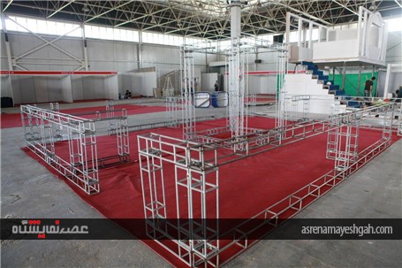 آماده سازی 2 نمایشگاه مادر، نوزاد، کودک و نمایشگاه خدمات و تجهیزات فروشگاهی و فروشگاه های زنج