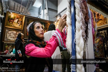 گزارش تصویری از بیست و هشتمین نمایشگاه صنایع ملی دستی تهران