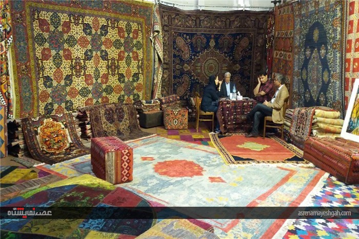 گزارش تصویری نمایشگاه فرش دستباف تهران