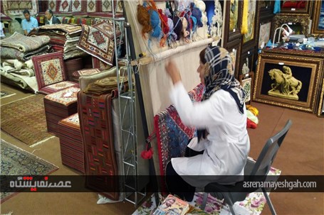 گزارش تصویری نمایشگاه فرش دستباف تهران