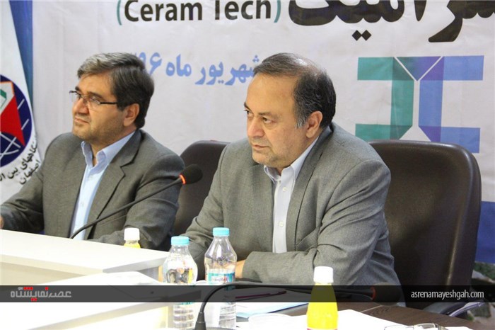 گزارش تصویری از نشست خبری اولین نمایشگاه بین المللی تکنولوژی سرامیک