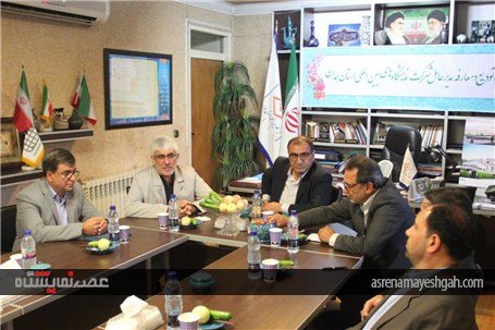گزارش تصویری از مراسم تودیع و معارفه ی مدیر عامل شرکت نمایشگاه های بین المللی استان همدان