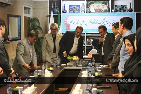 گزارش تصویری از مراسم تودیع و معارفه ی مدیر عامل شرکت نمایشگاه های بین المللی استان همدان
