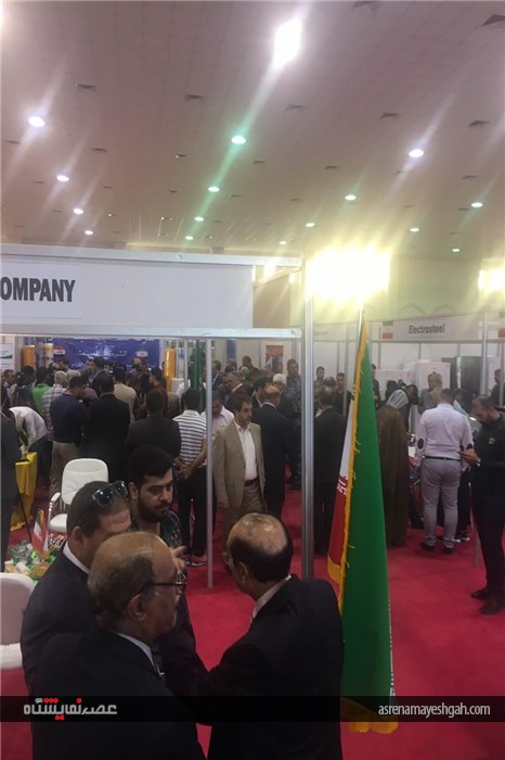 بازدید مسئولین از نمایشگاه اختصاصی جمهوری اسلامی ایران عراق-نجف