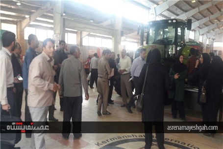 گزارش تصویری از هشتمین نمایشگاه ماشین آلات و صنایع وابسته کرمانشاه 96