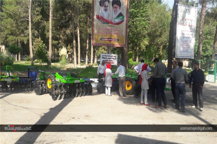 گزارش تصویری از هشتمین نمایشگاه ماشین آلات و صنایع وابسته کرمانشاه 96