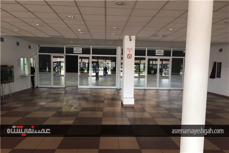گزارش تصویری محل برگزاری و تبلیغات محیطی نمایشگاه ایران در اوکراین
