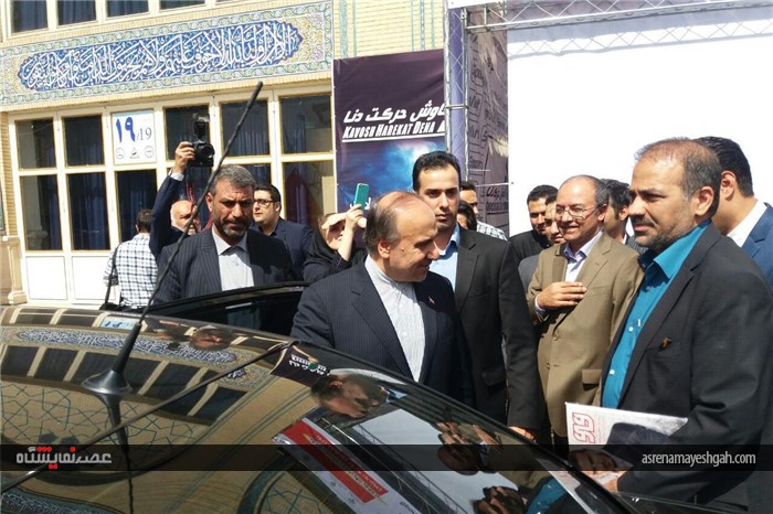 گزارش تصویری افتتاح نمایشگاه اسپورتکس با حضور وزیر ورزش و جوانان