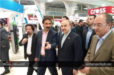 گزارش تصویری افتتاح نمایشگاه اسپورتکس