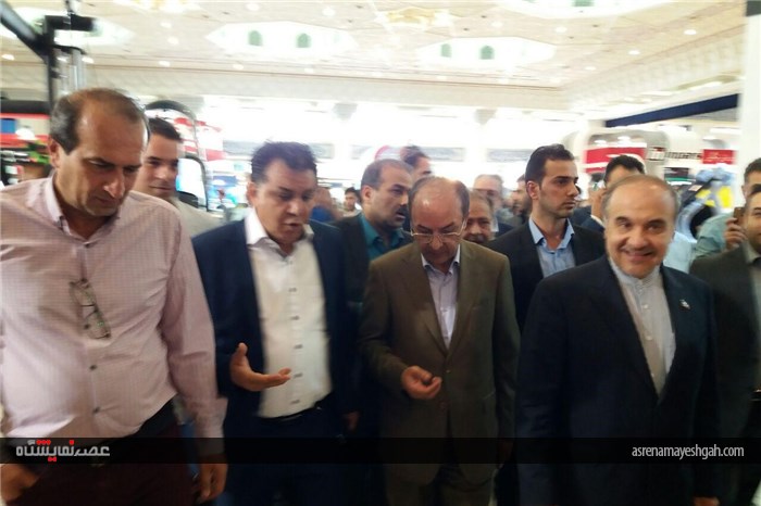 گزارش تصویری بازدید رئیس اتاق اصناف از نمایشگاه اسپورتکس