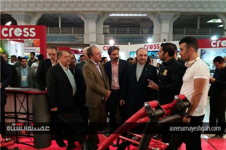 گزارش تصویری بازدید رئیس اتاق اصناف از نمایشگاه اسپورتکس