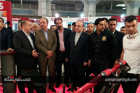 گزارش تصویری بازدید رئیس اتاق اصناف از نمایشگاه اسپورتکس
