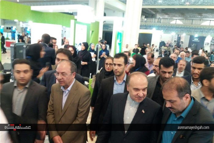 گزارش تصویری بازدید رئیس اتاق اصناف از نمایشگاه اسپورتکس
