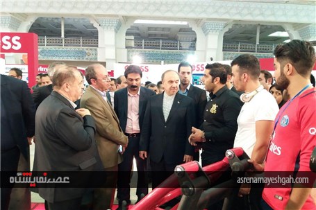 گزارش تصویری بازدید رئیس اتاق اصناف از نمایشگاه اسپورتکس