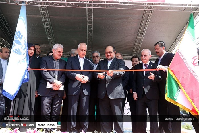 گزارش تصویری افتتاح پنجمین نمایشگاه بین المللی پوشاک تهران با حضور وزیر صنعت معدن و تجارت