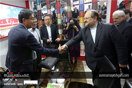 گزارش تصویری افتتاح پنجمین نمایشگاه بین المللی پوشاک تهران با حضور وزیر صنعت معدن و تجارت