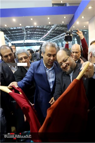 گزارش تصویری افتتاح پنجمین نمایشگاه بین المللی پوشاک تهران با حضور وزیر صنعت معدن و تجارت