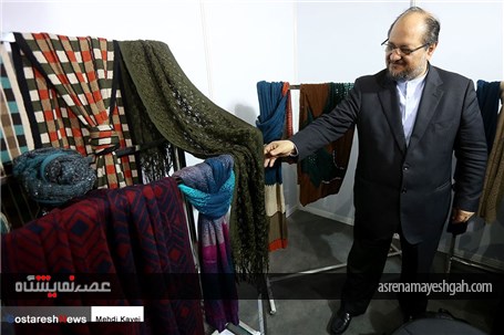 گزارش تصویری افتتاح پنجمین نمایشگاه بین المللی پوشاک تهران با حضور وزیر صنعت معدن و تجارت