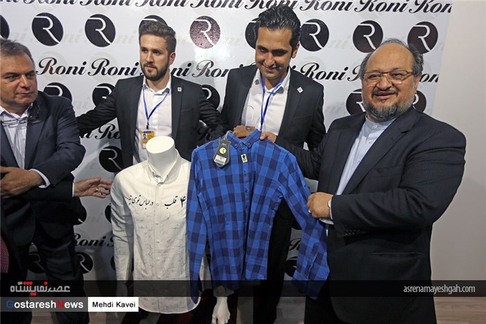 گزارش تصویری افتتاح پنجمین نمایشگاه بین المللی پوشاک تهران با حضور وزیر صنعت معدن و تجارت
