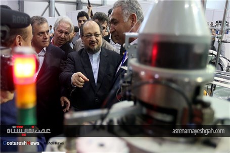 گزارش تصویری افتتاح پنجمین نمایشگاه بین المللی پوشاک تهران با حضور وزیر صنعت معدن و تجارت