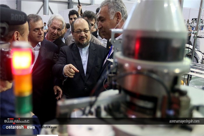 گزارش تصویری افتتاح پنجمین نمایشگاه بین المللی پوشاک تهران با حضور وزیر صنعت معدن و تجارت