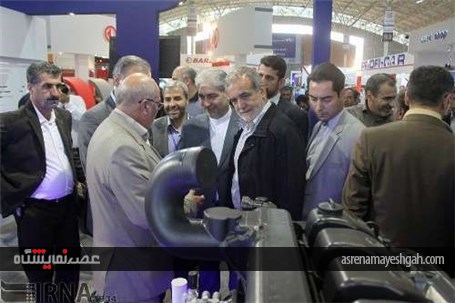 بیست و یکمین نمایشگاه خودرو تبریز آغاز به کار کرد
