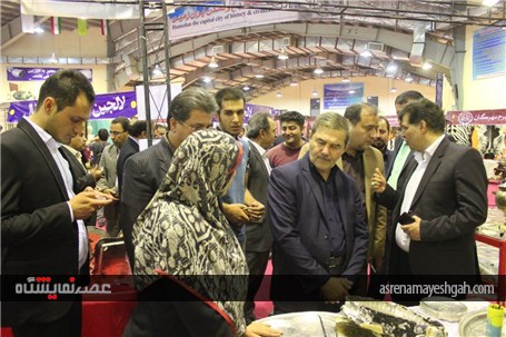گزارش تصویری از افتتاح سیزدهمین نمایشگاه سراسری صنایع دستی همدان