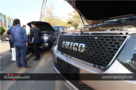 گزارش تصویری از حضور آمیکو در نمایشگاه خودرو تبریز