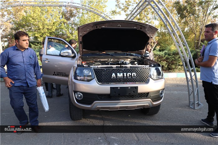 گزارش تصویری از حضور آمیکو در نمایشگاه خودرو تبریز